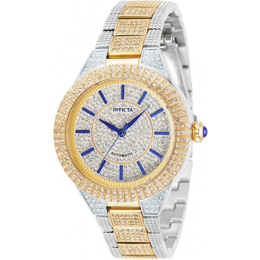 Invicta Women&#39;s 31697 Specialty Automatic Gold-Tone and Silver Stainless Steel Watch