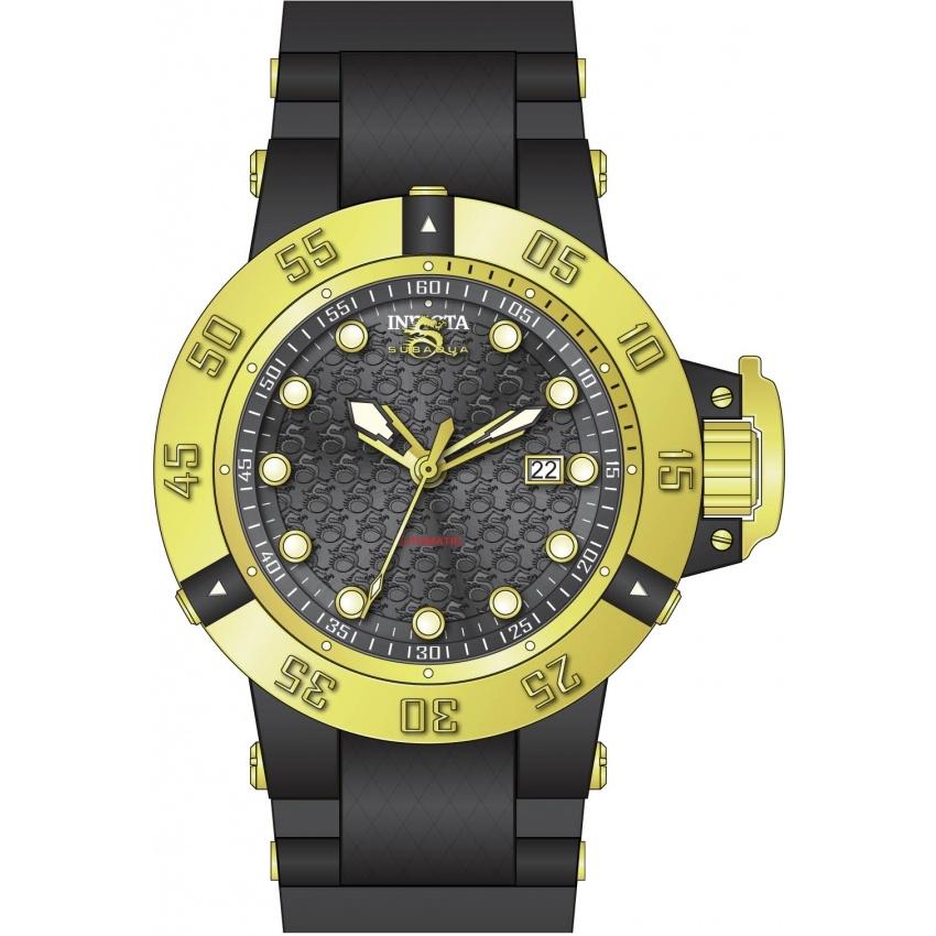 Invicta Men's 31722 Subaqua Noma III Black Polyurethane Watch