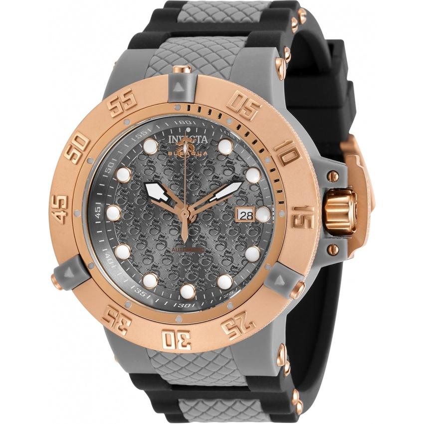 Invicta Men's 31725 Subaqua Noma III Black and Grey Polyurethane Watch