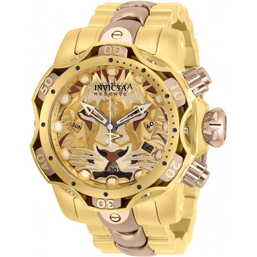 Invicta Men's 31778 Reserve Venom Gold-Tone Stainless Steel Watch