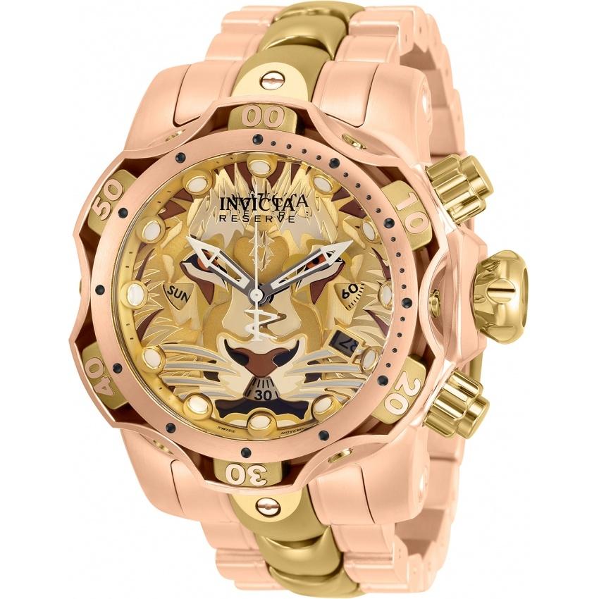 Invicta Men's 31779 Reserve Venom Rose-Tone Stainless Steel Watch