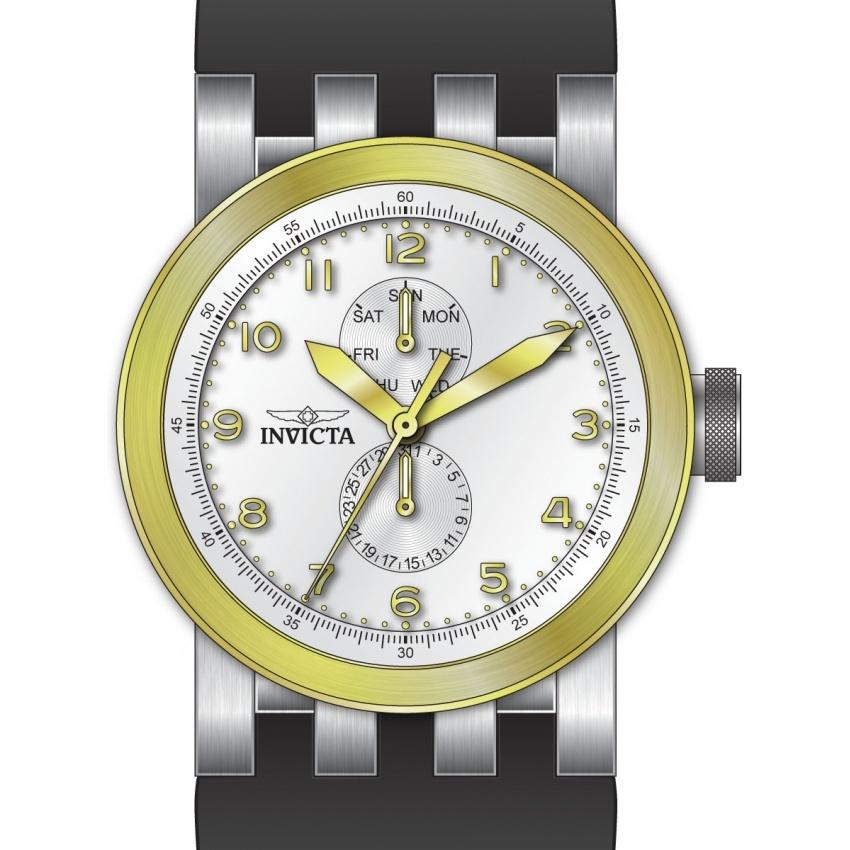 Invicta Men's 31783 DNA Black Polyurethane Watch