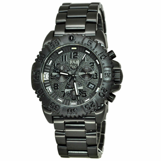 Luminox Men's 3182.BO Stell Colormark Chronograph Black Stainless Steel Watch