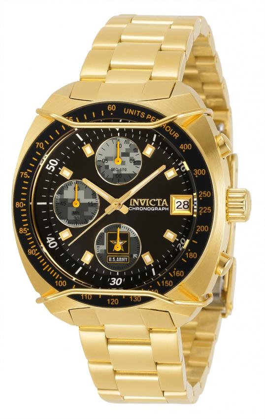 Invicta Men's 31845 Army Gold-Tone Silver Watch