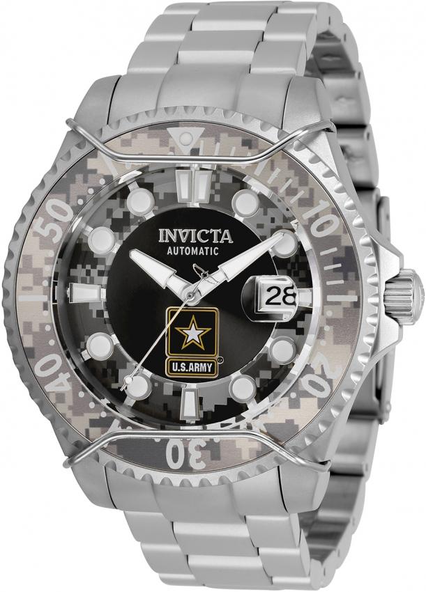 Invicta Men&#39;s 31851 Army Silver Watch