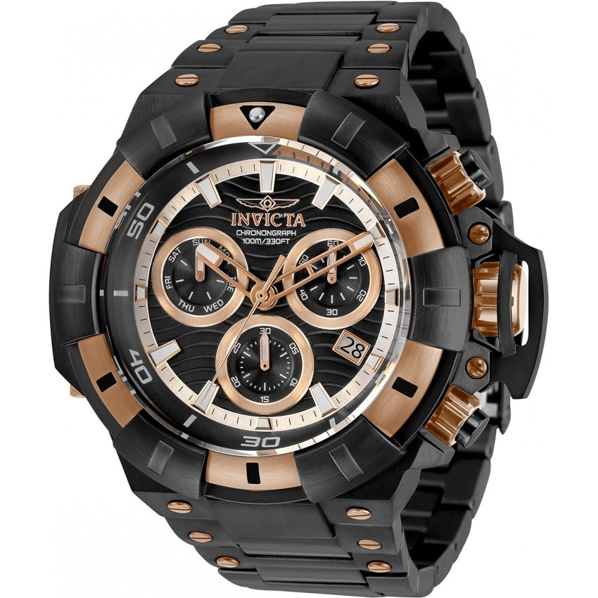 Invicta Men's 31871 Akula Black Stainless Steel Watch