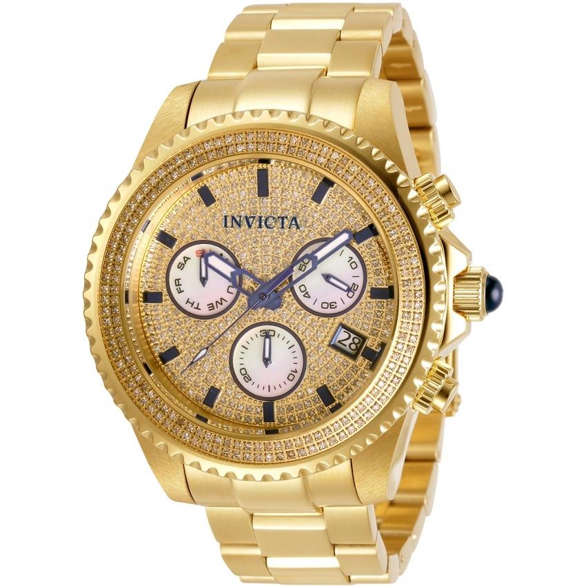 Invicta Men&#39;s 31991 Pro Diver Gold-Tone Stainless Steel Watch