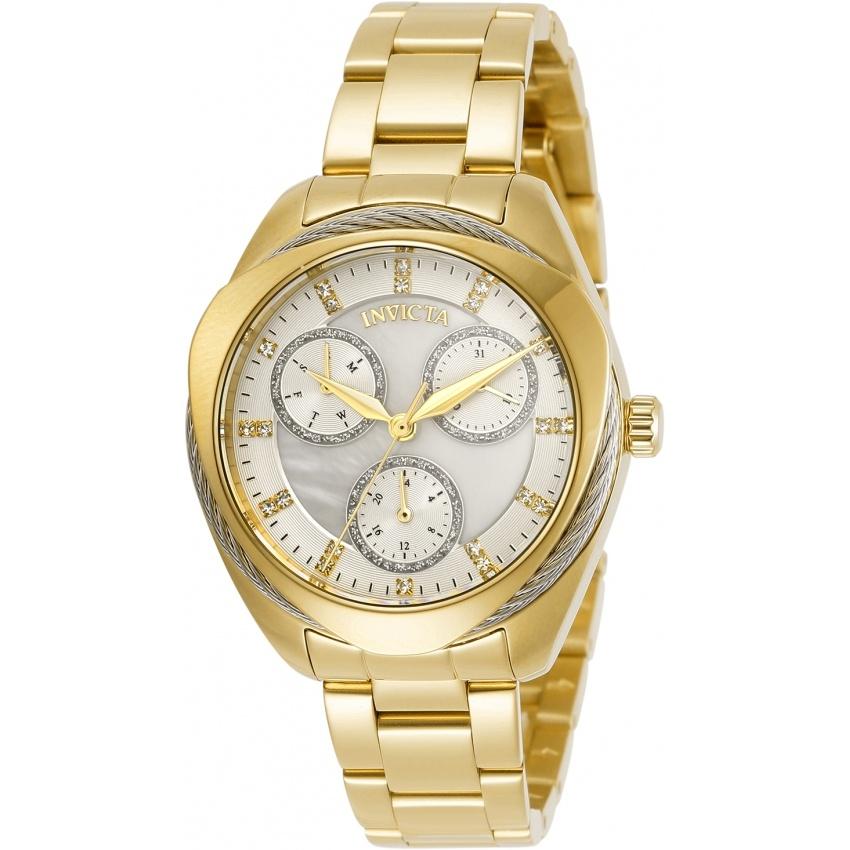 Invicta Women&#39;s 31996 Bolt Gold-Tone Stainless Steel Watch
