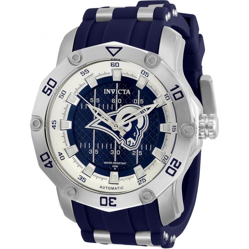 Invicta Men&#39;s 32007 NFL Rams Automatic Silicone Watch