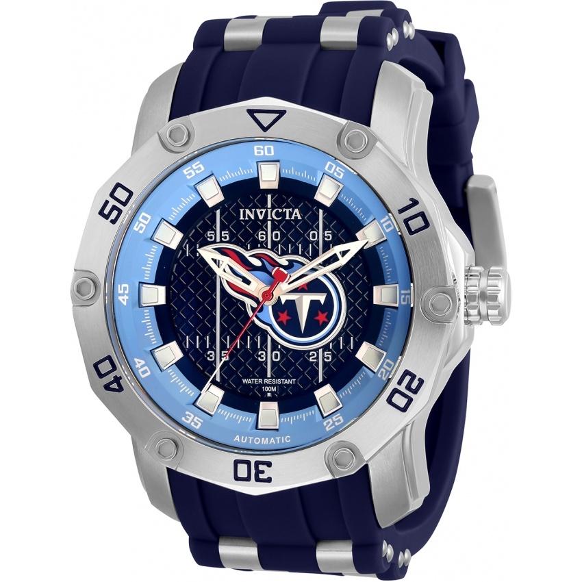Invicta Men&#39;s 32035 NFL Titans Automatic Silicone Watch