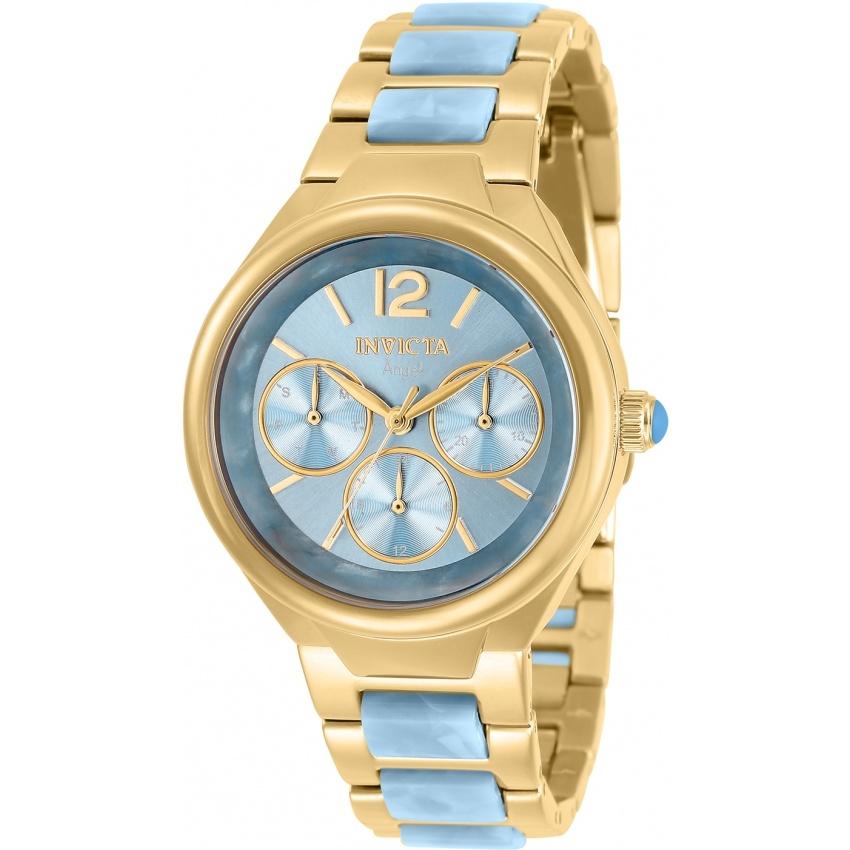 Invicta Women&#39;s 32079 Angel Gold-Tone and Silver Stainless Steel Watch