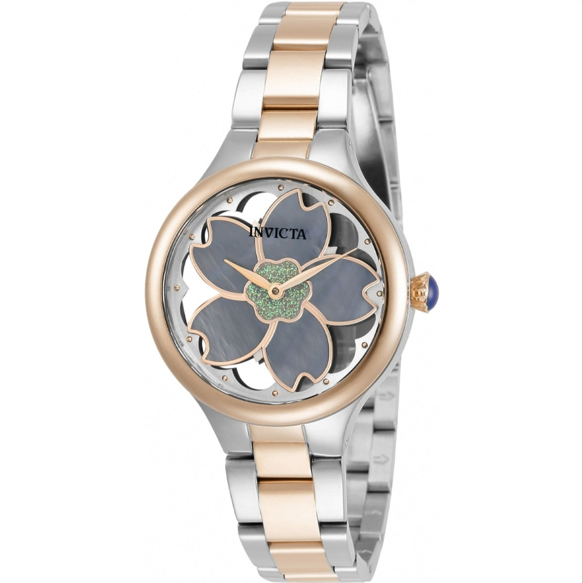 Invicta Women's 32087 Wildflower Rose-Tone and Silver Stainless Steel Watch