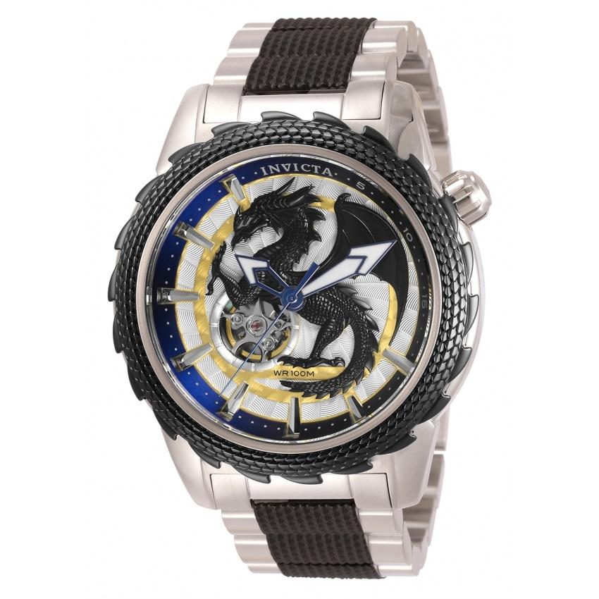 Invicta Men's 32091 Reserve Automatic Black and Silver Stainless Steel Watch