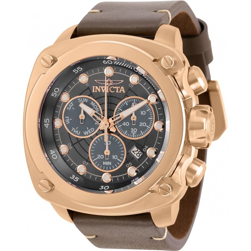 Invicta Men's 32107 Aviator Brown Leather Watch