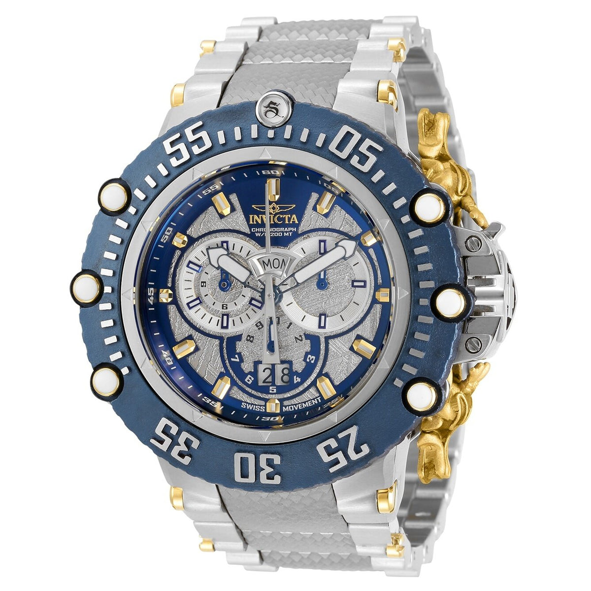 Invicta Men&#39;s 32115 Subaqua Gold-Tone and Silver Stainless Steel Watch
