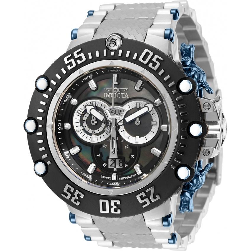 Invicta Men's 32119 Subaqua Automatic Black and Silver Inserts Polyurethane Watch