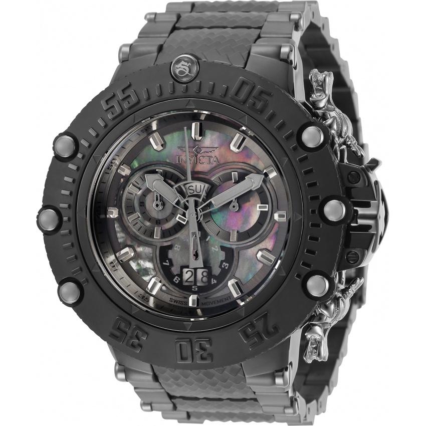 Invicta Men&#39;s 32123 Subaqua Black and Silver Stainless Steel Watch