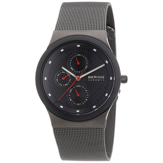 Bering Men's 32139-222 Ceramic Multi-Function Grey Stainless Steel Watch