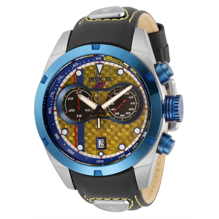 Invicta Men's 32200 S1 Rally Black Leather Watch