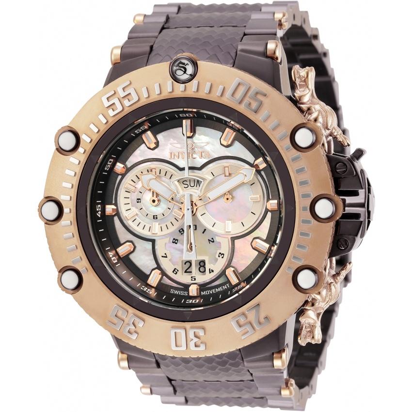 Invicta Men&#39;s 32230 Subaqua Brown Stainless Steel Watch