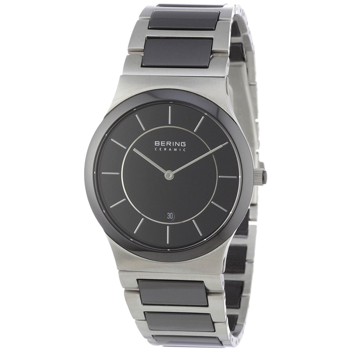 Bering Men&#39;s 32239-747 Ceramic Two-Tone Stainless steel and Ceramic Watch