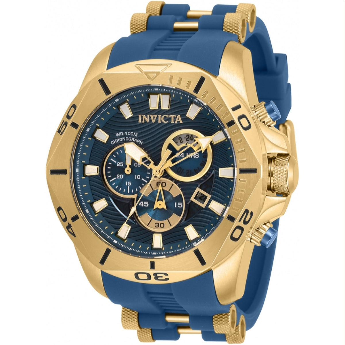 Invicta Men's 32259 Speedway Blue and Gold-Tone Stainless Steel Watch