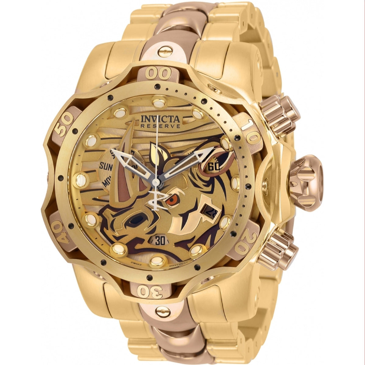 Invicta Men's 32268 Reserve Venom Gold-Tone Stainless Steel Watch