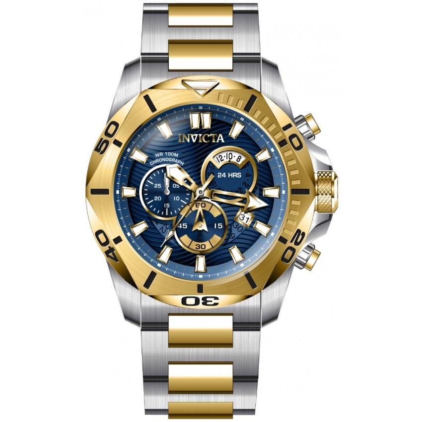 Invicta Men&#39;s 32272 Speedway Gold-Tone and Silver Stainless Steel Watch