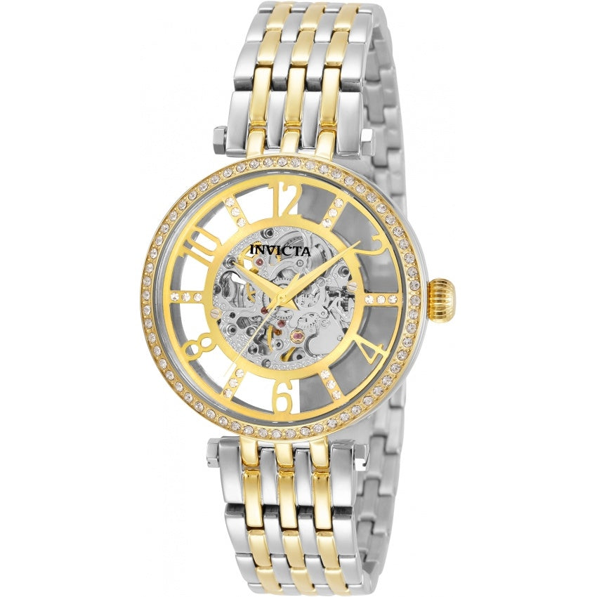 Invicta Women's 32295 Objet D Art Automatic Black Stainless Steel Watch