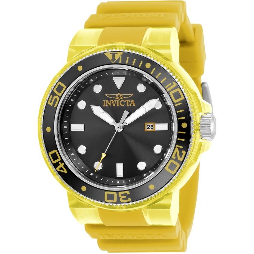 Invicta Men's 32328 Pro Diver Yellow Silicone Watch