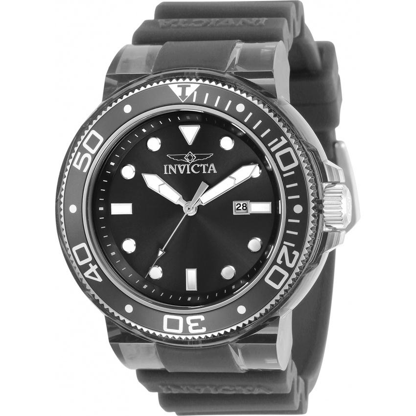 Invicta Men&#39;s 32334 Pro Diver Black Silicone Watch