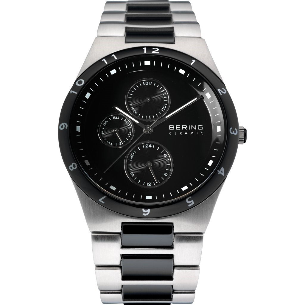 Bering Men&#39;s 32339-742 Ceramic Multi-Function Two-Tone Stainless steel and Ceramic Watch