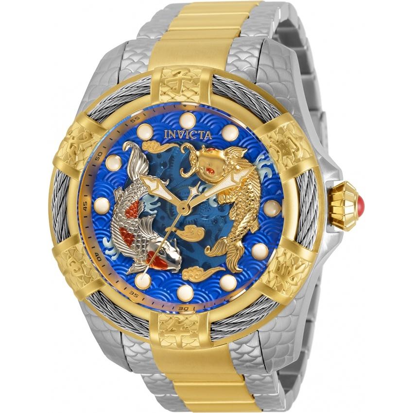 Invicta Men&#39;s 32346 Bolt Automatic Gold-Tone and Silver Stainless Steel Watch