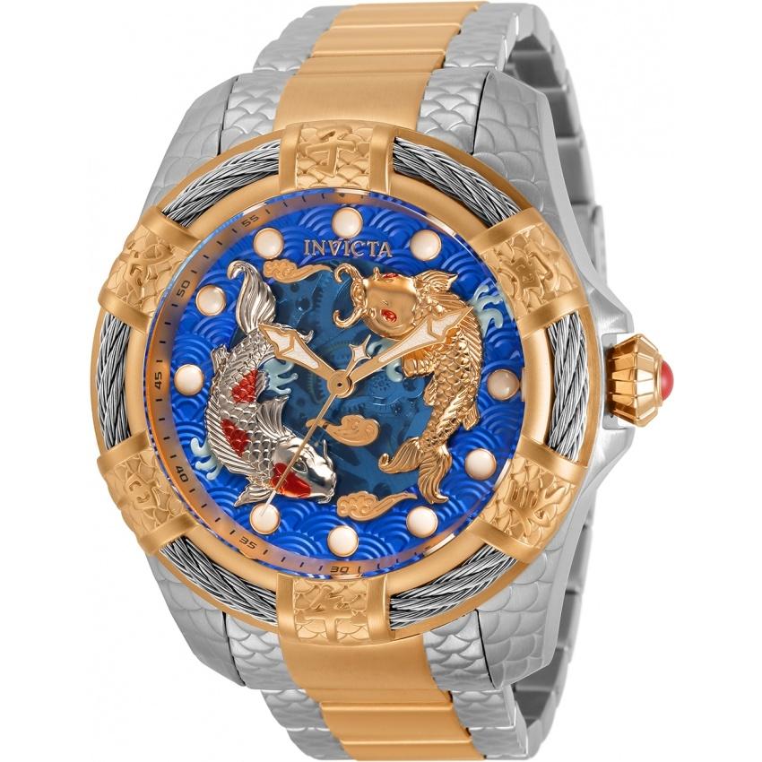 Invicta Men&#39;s 32347 Bolt Automatic Gold-Tone and Silver Stainless Steel Watch