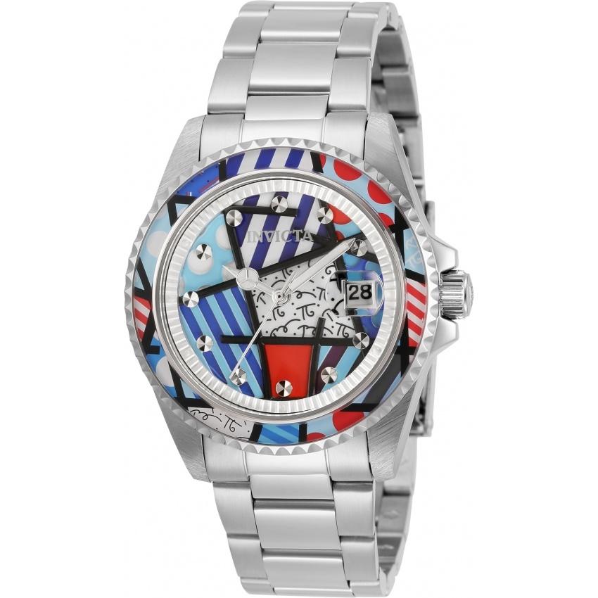 Invicta Women's 32399 Britto Pro Diver Black Polyurethane Watch