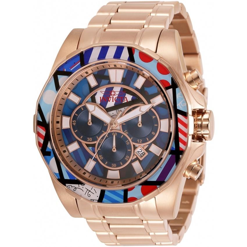 Invicta Men's 32401 Britto Pro Diver Black Polyurethane Watch