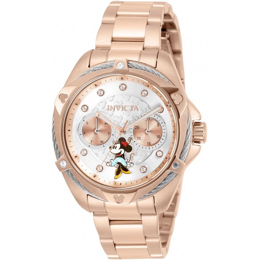 Invicta Women&#39;s 32439 Disney Minnie Mouse Stainless Steel Watch