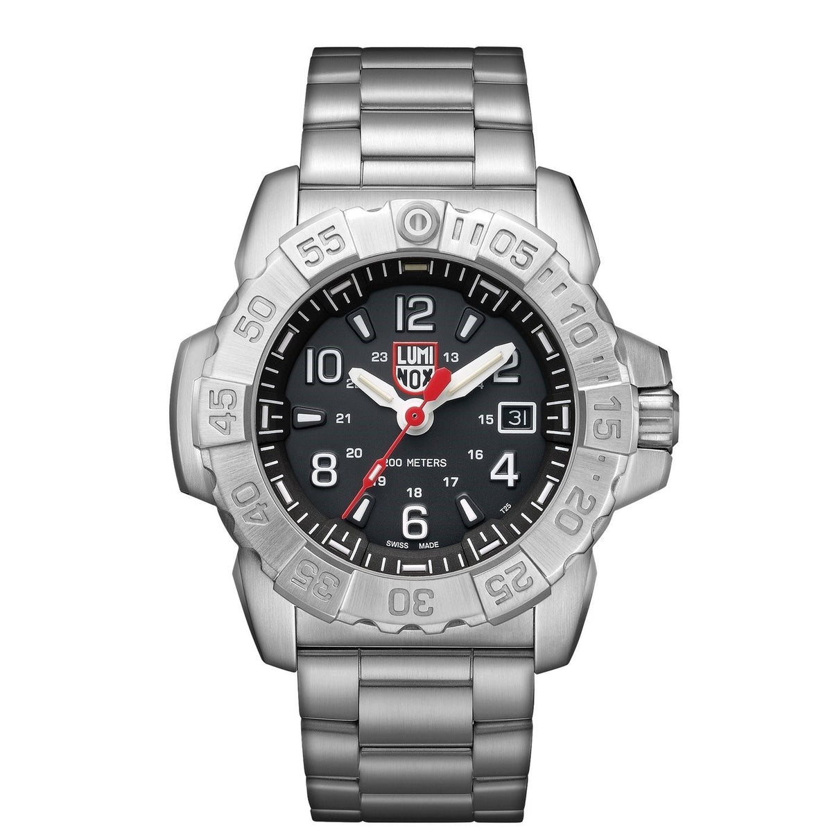 Luminox Men&#39;s 3252 Navy Seal Steel 3250 Stainless Steel Watch