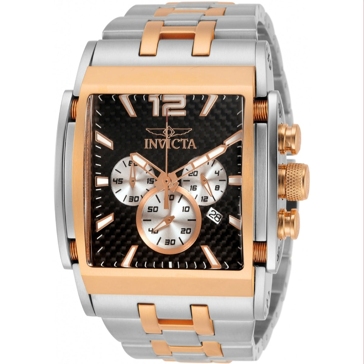 Invicta Men's 32587 Speedway Rose-Tone and Silver Stainless Steel Watch