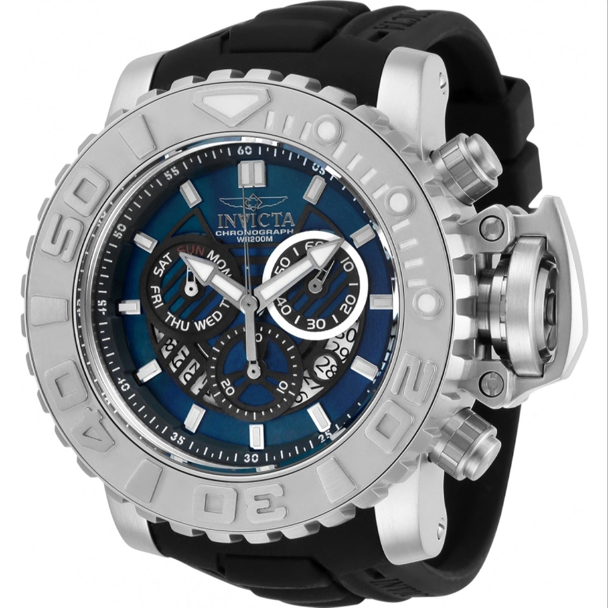 Invicta Men's 32637 Black Stainless Steel Watch