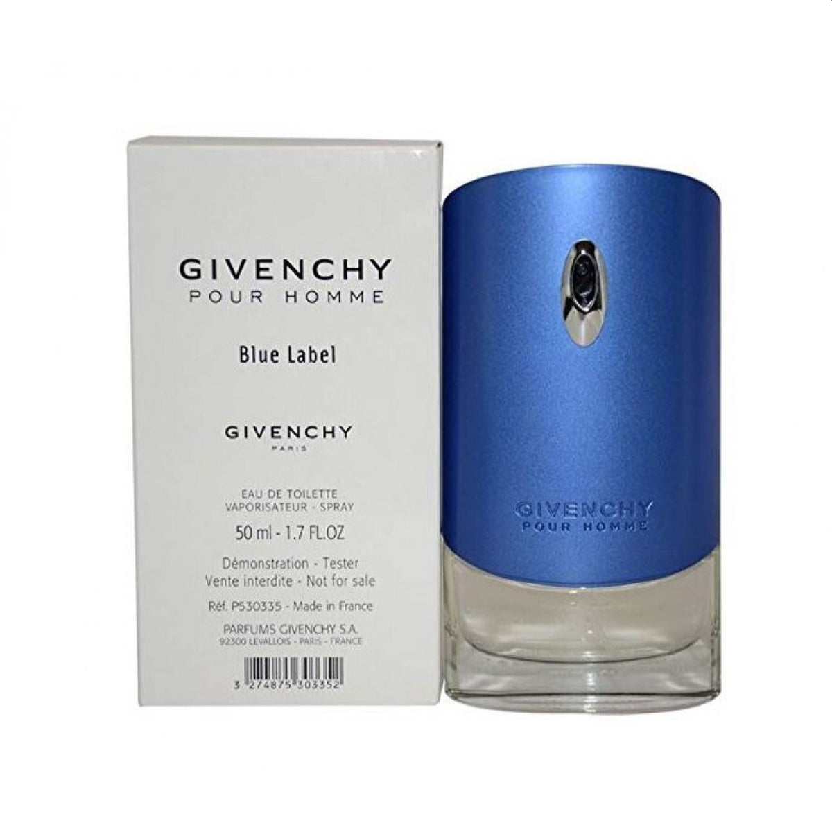 Givenchy P H Blue Label Givenchy Edt Spray Tester 1.7 Oz For Men P530185