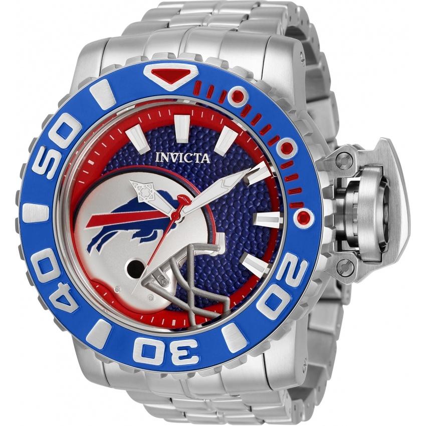 Invicta Men&#39;s 32999 NFL Bills Automatic Stainless Steel Watch