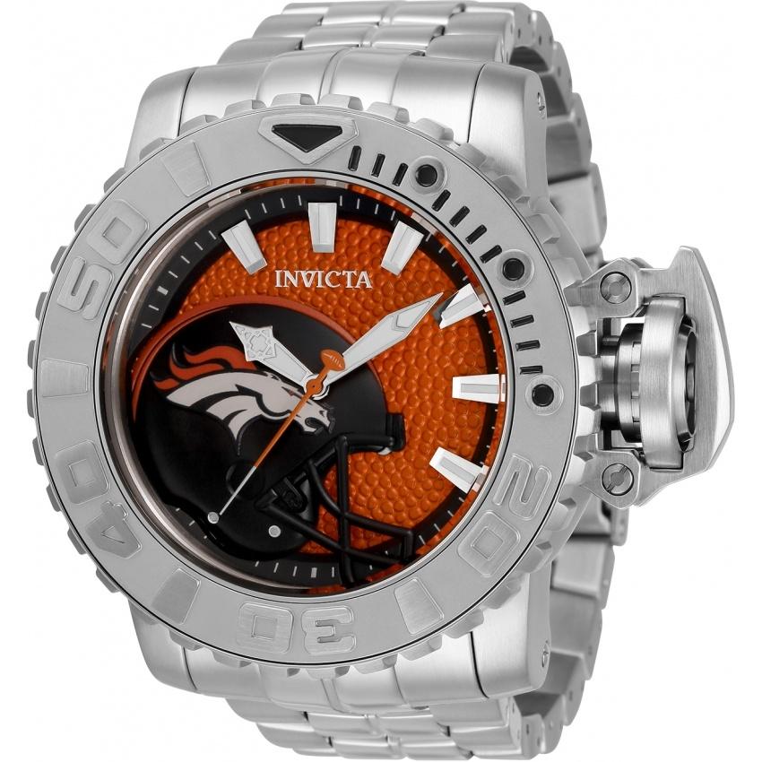 Invicta Men&#39;s 33005 NFL Broncos Automatic Stainless Steel Watch