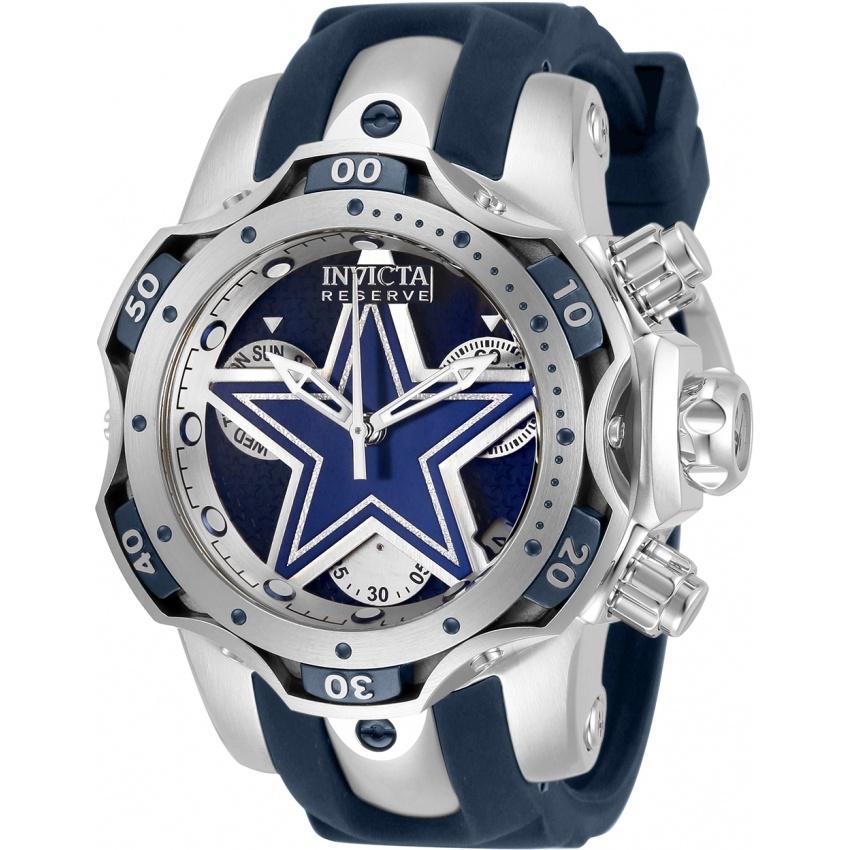 Invicta Women's 33099 NFL Cowboys Blue Silicone Watch