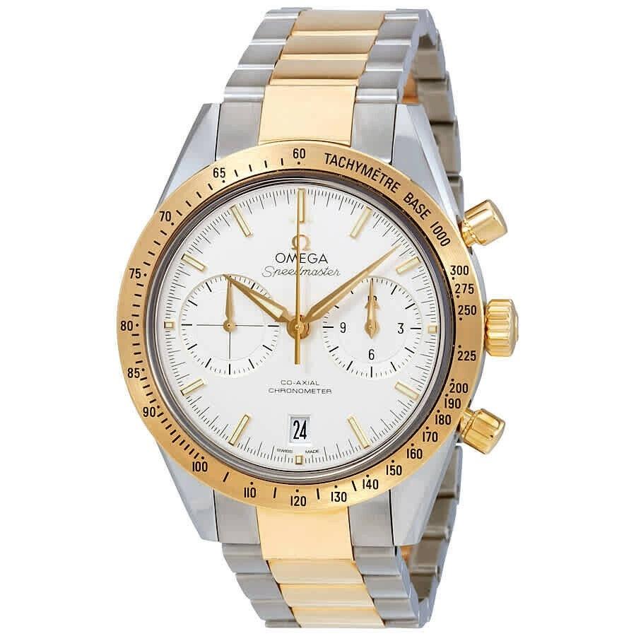 Omega Men's 331.20.42.51.02.001 Speedmaster 57 Chronograph Two-Tone 18kt Gold and Stainless Steel Watch
