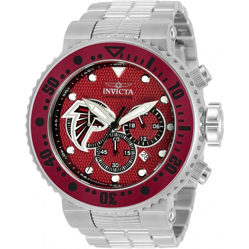 Invicta Men&#39;s 33116 NFL Falcons Stainless Steel Watch
