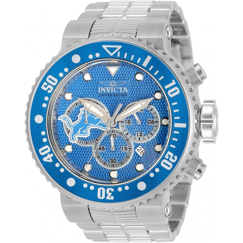 Invicta Men's 33125 NFL Lions Stainless Steel Watch
