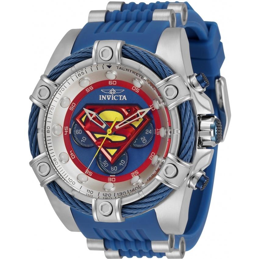 Invicta Men's 33188 DC Comics Superman Blue Stainless Steel Watch