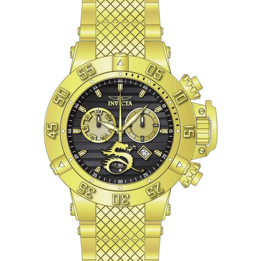 Invicta Men's 33405 Subaqua Noma III Gold-Tone Stainless Steel Watch