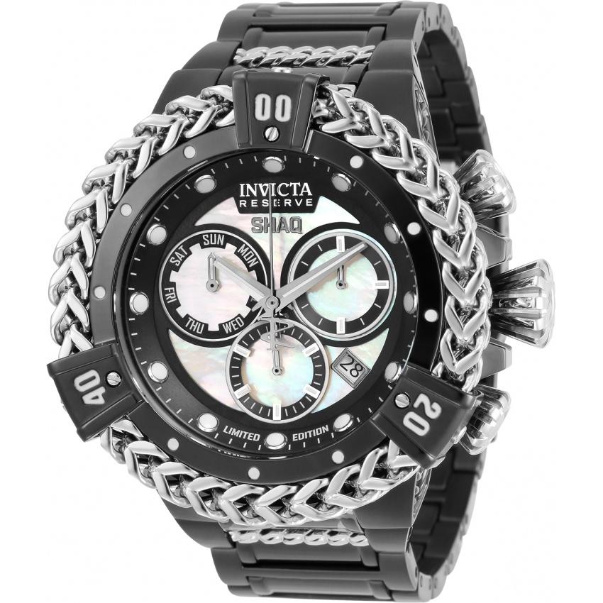 Invicta Men&#39;s 33412 Shaq Black Stainless Steel Watch